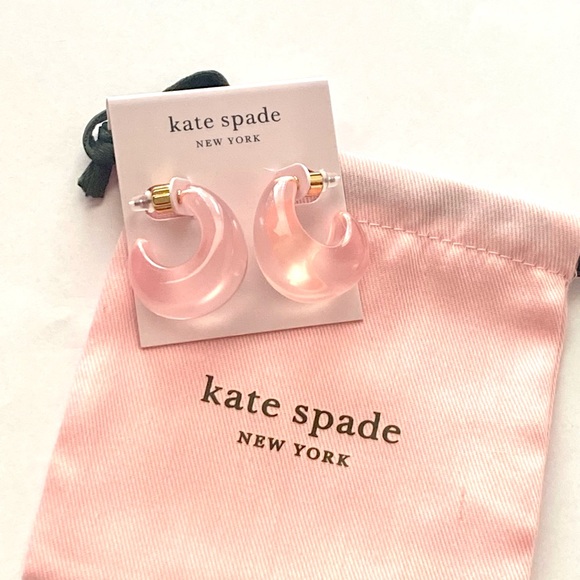 Kate Spade Huggies hoop earrings